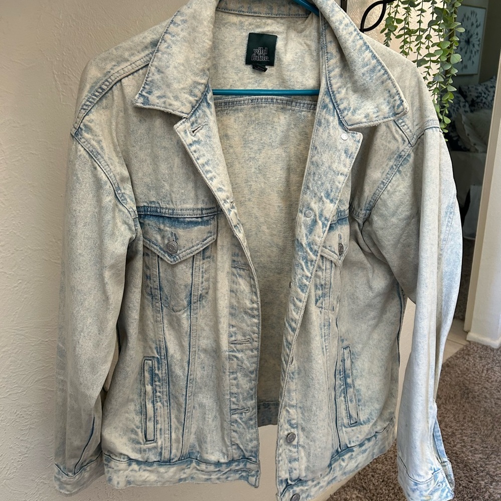 Wild Fable Blue Jean Jacket Classic Design